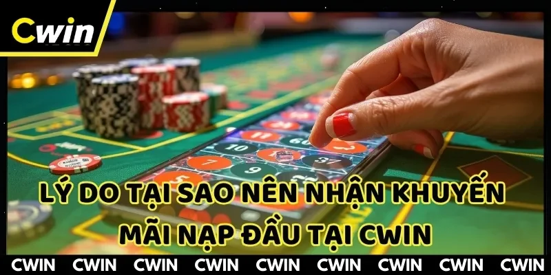 Người tham gia tận hưởng ưu đãi nạp siêu hot tại CWIN